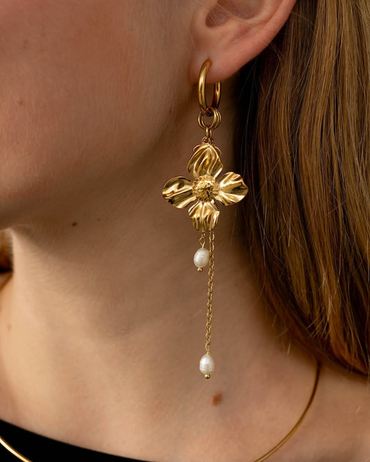 Earrings Kvitka Gold
