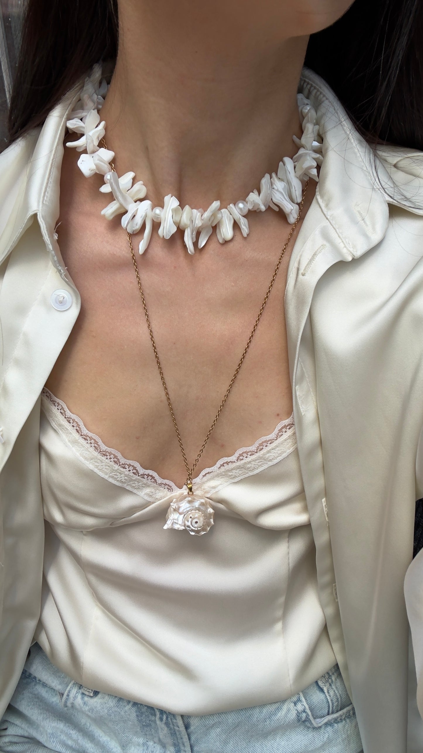 Natural Shell Pendant