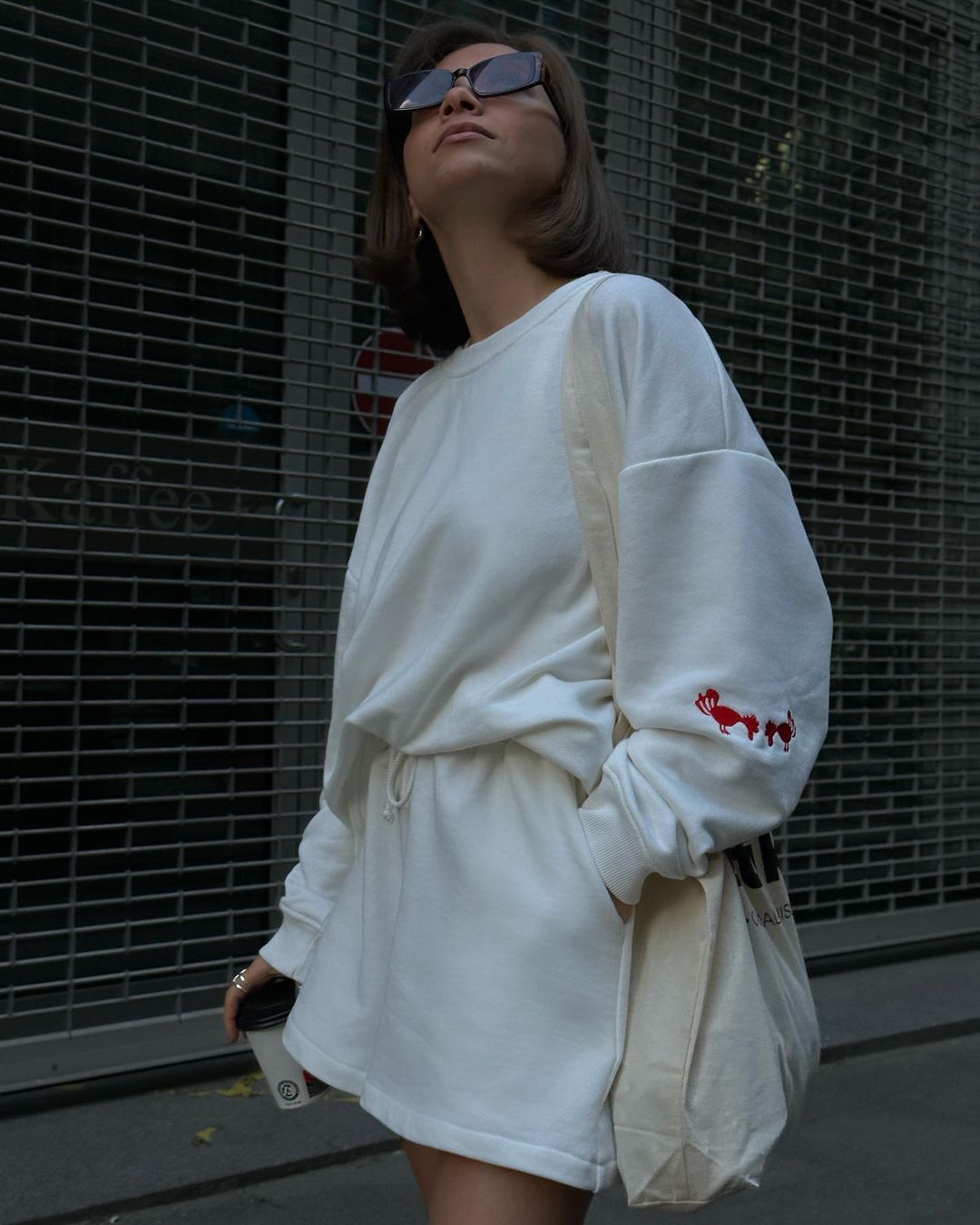 Embroidered Sweatshirt Pivnyky Ivory