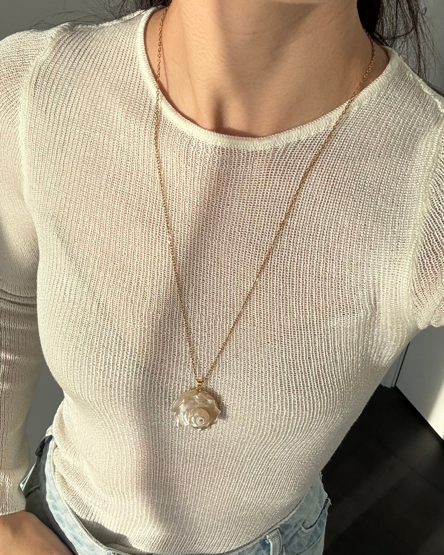 Natural Shell Pendant