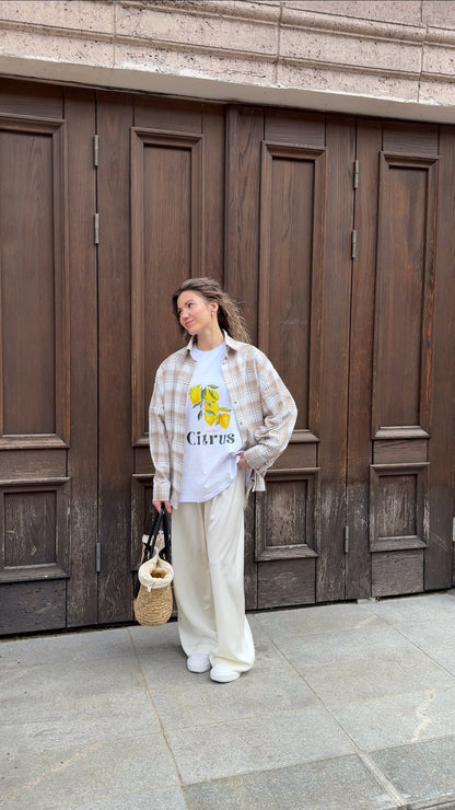 White T-shirt Lemons