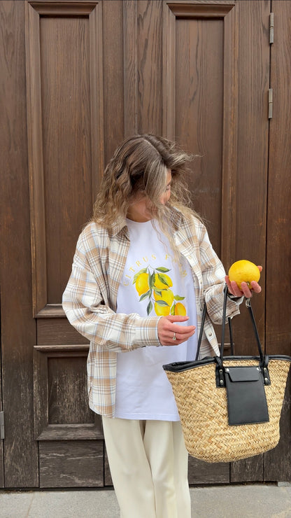 White T-shirt Lemons