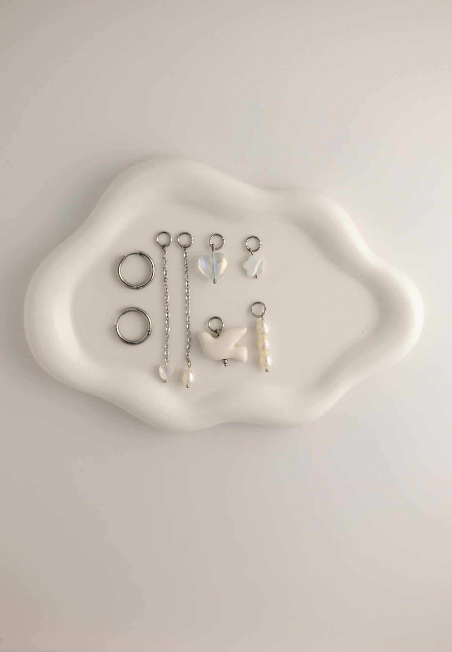 Earrings-Transformers Guli Silver