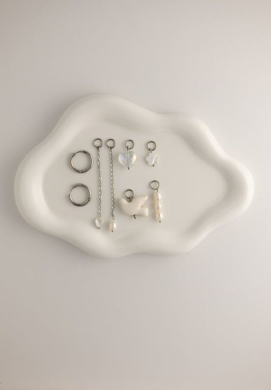 Earrings-Transformers Guli Silver