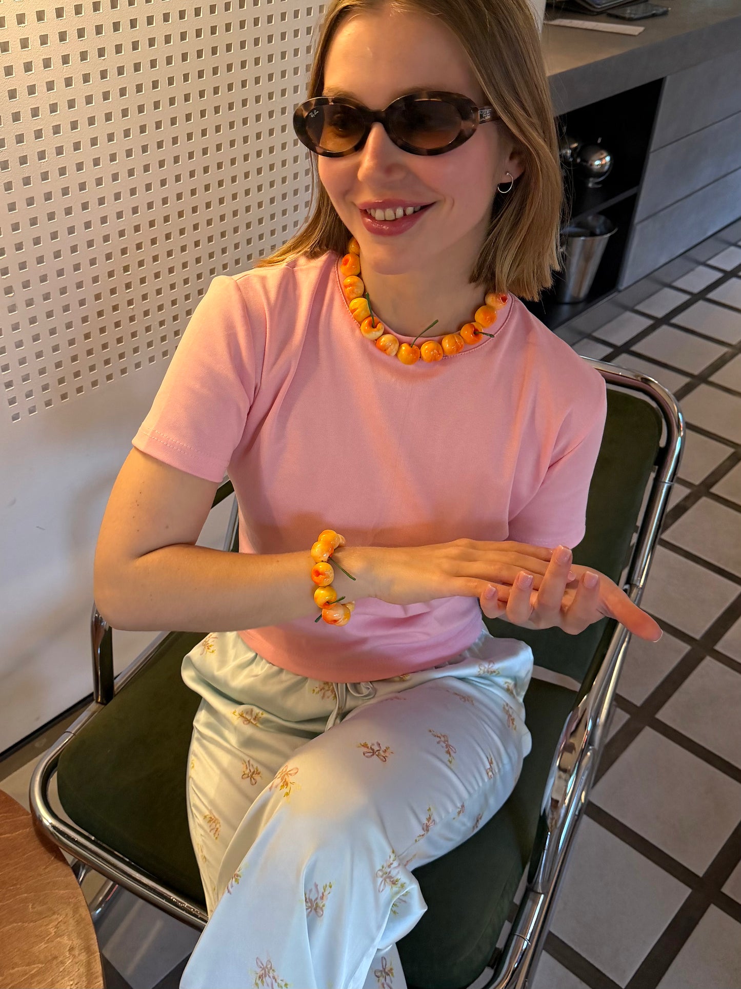 Necklace BILI CHERESHNI