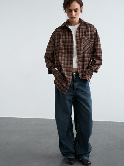 Checkered Shirt No Fear