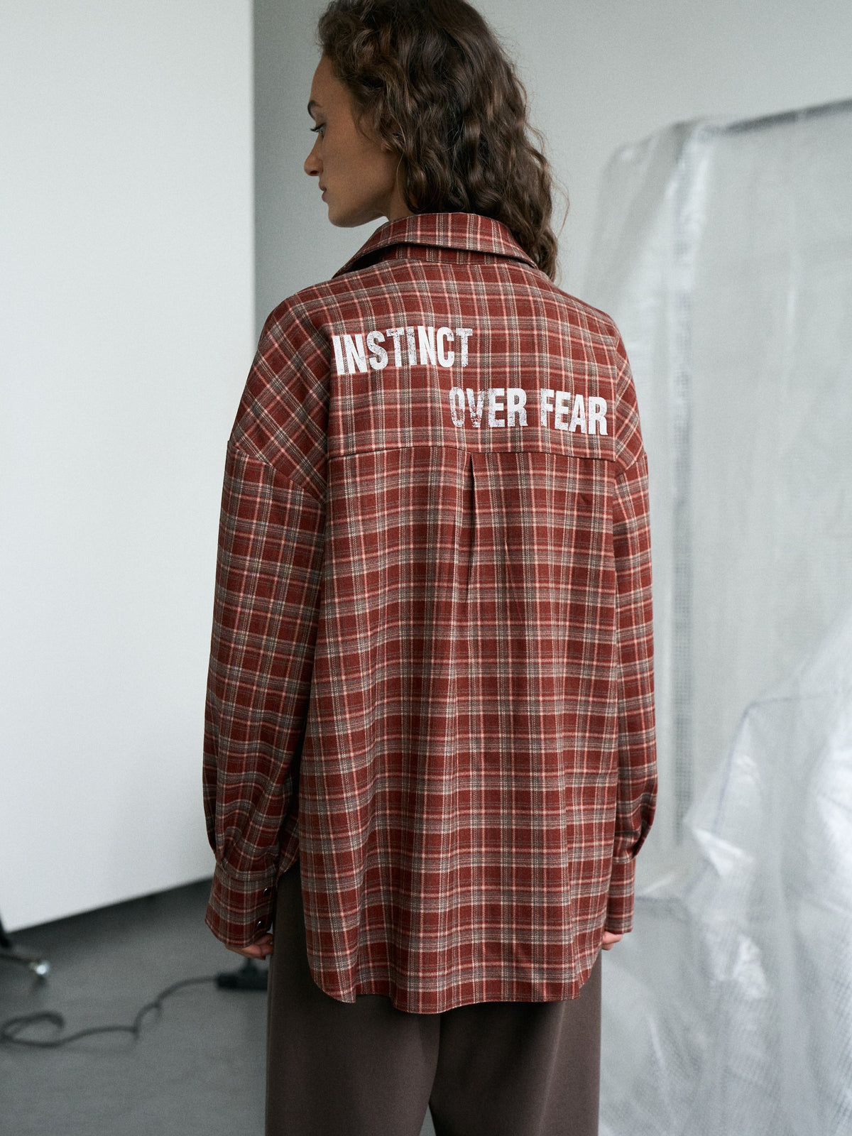 Checkered Shirt No Fear