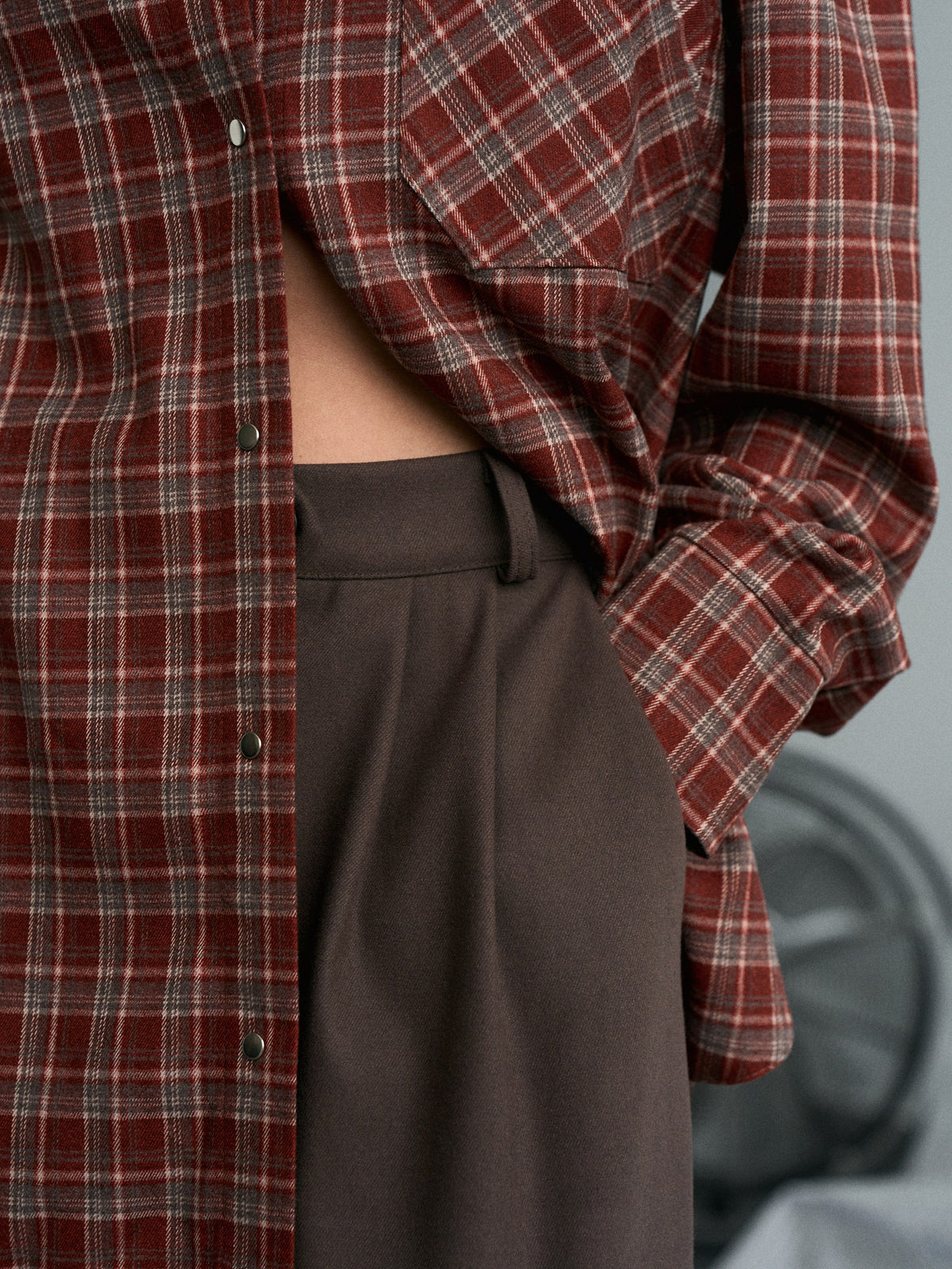 Checkered Shirt No Fear