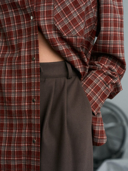 Checkered Shirt No Fear