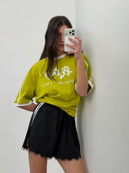 Sporty Shorts with Lace