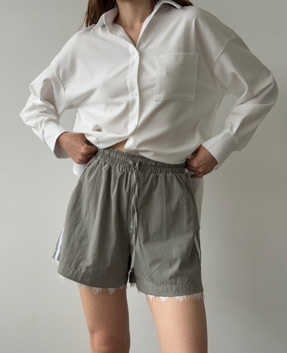 Sporty Shorts with Lace