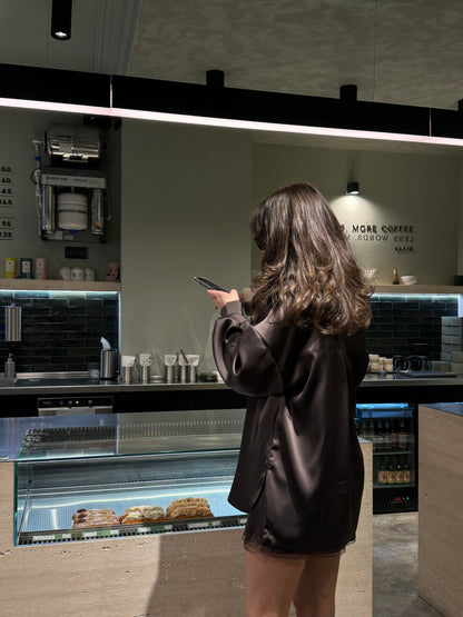 Mini Skirt Natural Satin Glaze