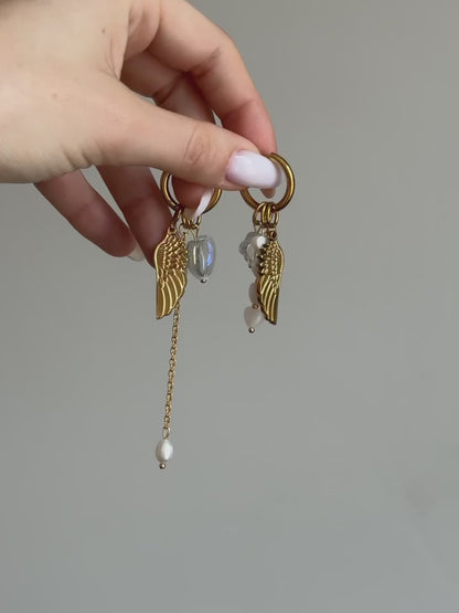 Earrings-Transformers Angel