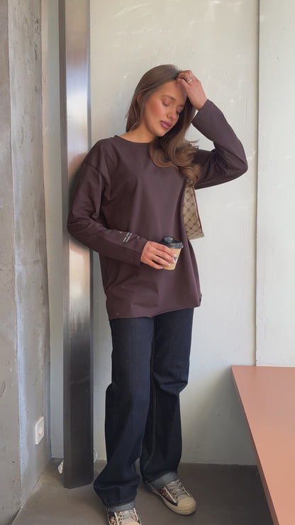 Longsleeve  with Sleeve print